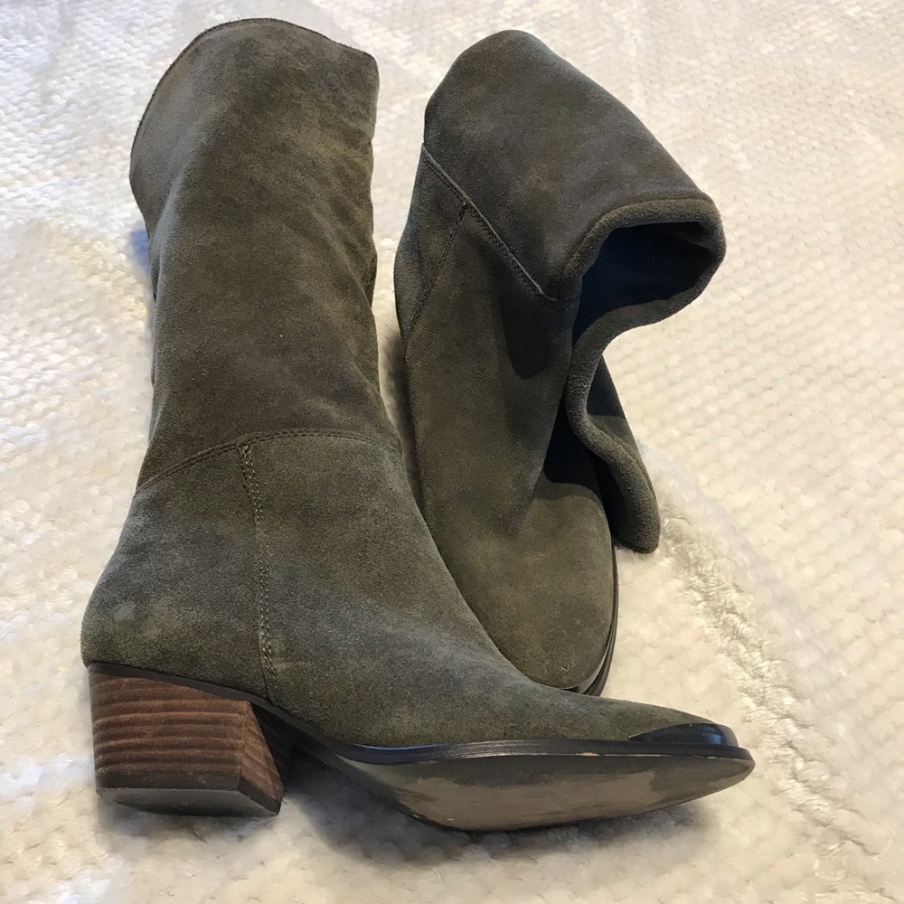 Chinese Laundry Suede Boots - Picture 1 of 4